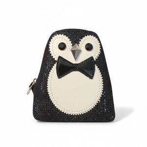 Kate Spade New York Clifton Lane penguin-shaped coin purse